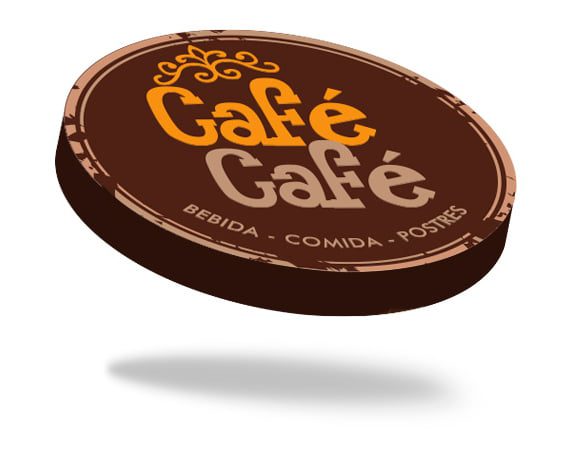 CAFÉ CAFÉ - Rótulo