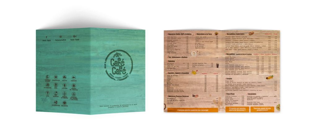CAFÉ CAFÉ - Papelería Corporativa - Carta Comercial