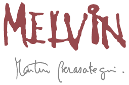 MELVIN by MARTÍN BERASATEGUI - Logotipo