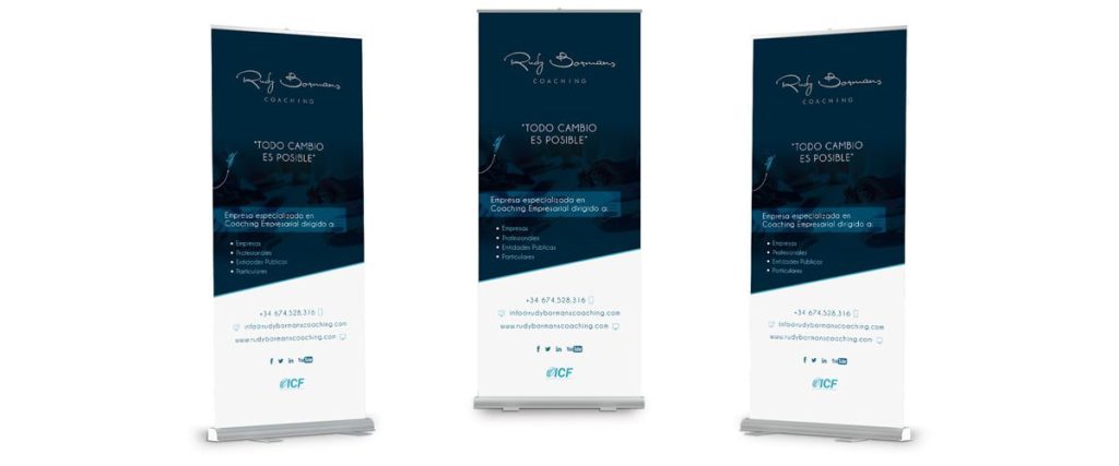 RUDY BORMANS COACHING - Roll Up para eventos