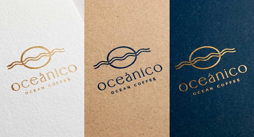 OCEÁNICO CAFÉ - Identidad Corporativa Variantes de Color - G13 Estudio Creativo