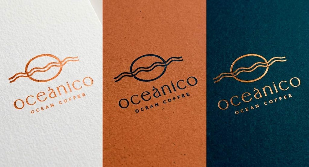 OCEÁNICO CAFÉ - Identidad Corporativa Variantes de Color - G13 Estudio Creativo
