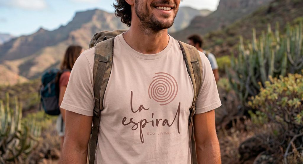 LA ESPIRAL ECO LIVING - Identidad Corporativa - CAMISETA - G13 Estudio Creativo