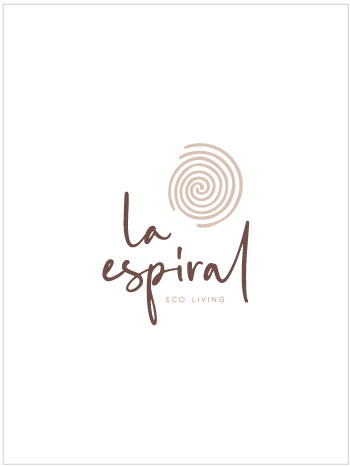 LA ESPIRAL ECO LIVING - Identidad Corporativa - BLANCO - G13 Estudio Creativo